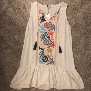 THML Let’s Vacay Embroidered Dress